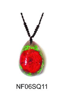 精致花韵，永恒之美——月季花系列鲜花琥珀项链选购指南